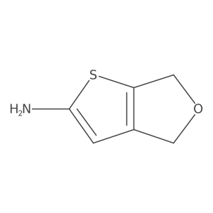 4,6-Dihydrothieno[2,3-c]furan-2-amine结构式