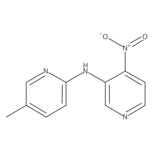 5-methyl-N-(4-nitropyridin-3-yl)pyridin-2-amine Structure