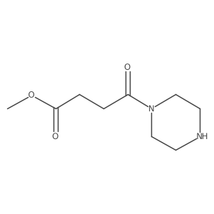 Methyl 4-oxo-4-(piperazin-1-yl)butanoate结构式