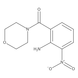 (2-Amino-3-nitrophenyl)-morpholin-4-ylmethanone Structure