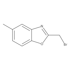 2-(Bromomethyl)-5-methylbenzo[d]oxazole Structure