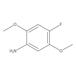 4-Fluoro-2,5-dimethoxyaniline Structure