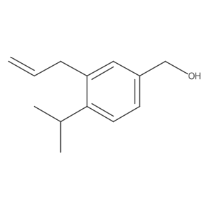 (3-Allyl-4-isopropylphenyl)methanol结构式
