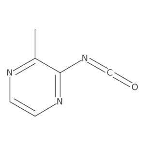 2-Isocyanato-3-methylpyrazine Structure