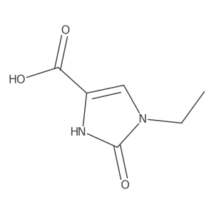 1-Ethyl-2-oxo-2,3-dihydro-1H-imidazole-4-carboxylic acid Structure