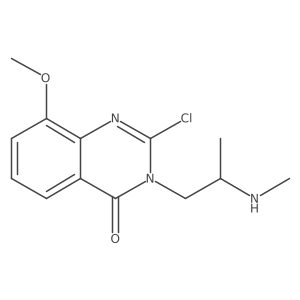 2-Chloro-8-methoxy-3-(2-(methylamino)propyl)quinazolin-4(3H)-one Structure