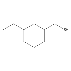 (3-Ethylcyclohexyl)methanethiol结构式