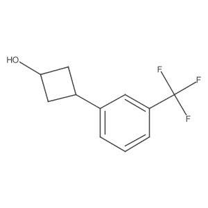 3-[3-(Trifluoromethyl)phenyl]cyclobutanol Structure