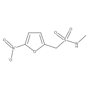 N-methyl-1-(5-nitrofuran-2-yl)methanesulfonamide Structure