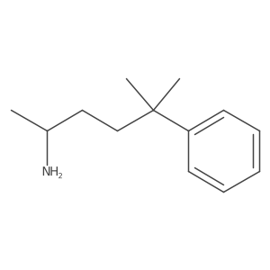 (2S)-5-methyl-5-phenylhexan-2-amine Structure