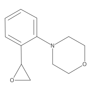 4-{2-[(2R)-oxiran-2-yl]phenyl}morpholine结构式
