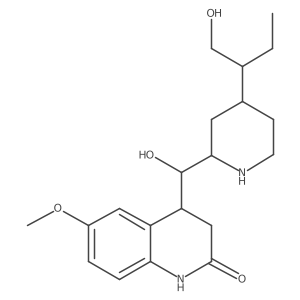 1,2-Secohydroquinine, 1a(2),2a(2),3a(2),4a(2)-tetrahydro-2-hydroxy-2a(2)-oxo-结构式
