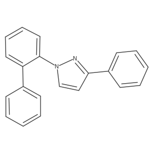 1-[1,1'-biphenyl]-2-yl-3-phenyl-1H-Pyrazole Structure
