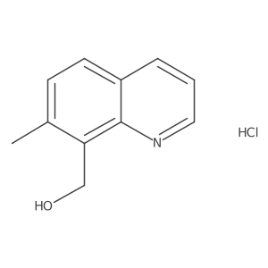 (7-Methylquinolin-8-yl)methanol hydrochloride结构式