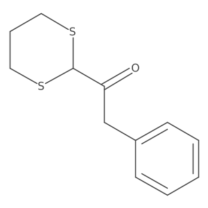 1-(1,3-Dithian-2-yl)-2-phenylethanone Structure