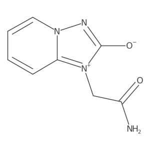 [1,2,4]Triazolo[1,5-a]pyridinium, 1-(2-amino-2-oxoethyl)-2,3-dihydro-2-oxo-, inner salt结构式