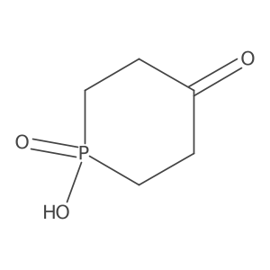 1-Hydroxyphosphinan-4-one 1-oxide结构式
