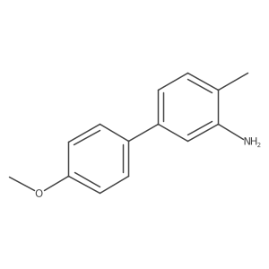 5-(4-Methoxyphenyl)-2-methylaniline Structure