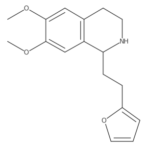 1-(2-Furan-2-yl-ethyl)-6,7-dimethoxy-1,2,3,4-tetrahydro-isoquinoline Structure