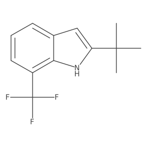 2-(tert-Butyl)-7-(trifluoromethyl)-1H-indole Structure