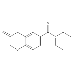 N,N-diethyl-4-methoxy-3-prop-2-enylbenzamide Structure