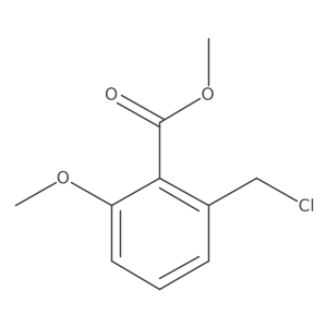 Methyl 2-(chloromethyl)-6-methoxybenzoate Structure