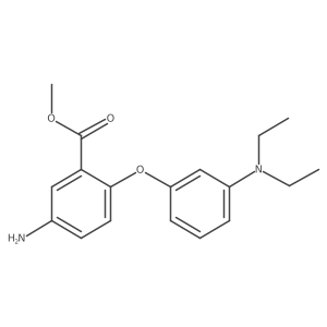 methyl 5-amino-2-[3-(diethylamino)phenoxy]benzoate结构式