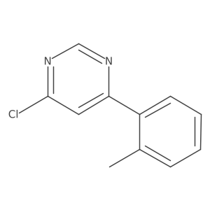 4-Chloro-6-(o-tolyl)pyrimidine Structure
