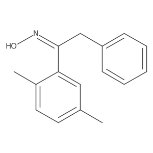 1-(2,5-Dimethylphenyl)-2-phenylethanone oxime Structure