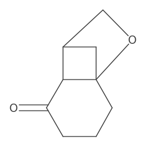 9-Oxatricyclo[5.2.1.0,1,6]decan-5-one结构式