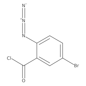 2-Azido-5-bromobenzoyl chloride Structure