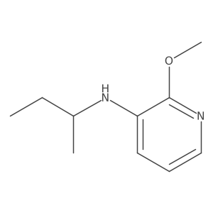 N-(butan-2-yl)-2-methoxypyridin-3-amine结构式