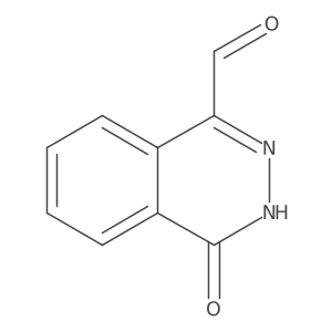 Phthalazin-1(2h)-one-4-carbaldehyde结构式