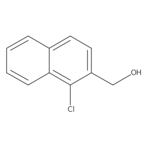 1-Chloronaphthalene-2-methanol结构式