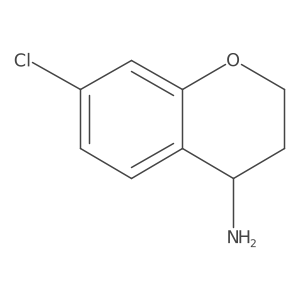 (S)-7-Chlorochroman-4-amine Structure