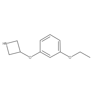 3-(3-Ethoxyphenoxy)azetidine Structure