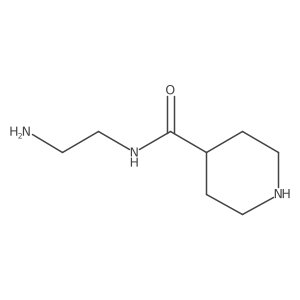 N-(2-aminoethyl)piperidine-4-carboxamide Structure