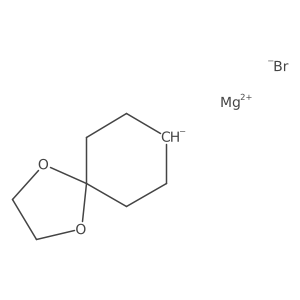 1,4-Dioxaspiro[4.5]decan-8-ylmagnesium bromide结构式
