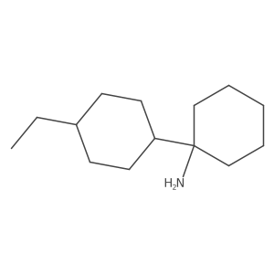 4'-Ethyl-[1,1'-bi(cyclohexan)]-1-amine Structure