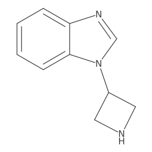 1-(azetidin-3-yl)-1H-1,3-benzodiazole Structure
