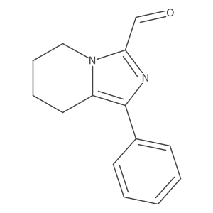 1-Phenyl-5,6,7,8-tetrahydroimidazo[1,5-a]pyridine-3-carbaldehyde Structure