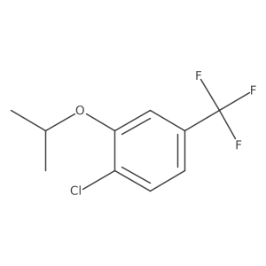 1-Chloro-2-(propan-2-yloxy)-4-(trifluoromethyl)benzene Structure
