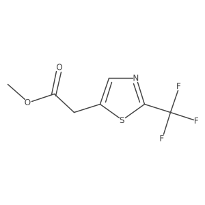 Methyl [2-(trifluoromethyl)-1,3-thiazol-5-YL]acetate Structure