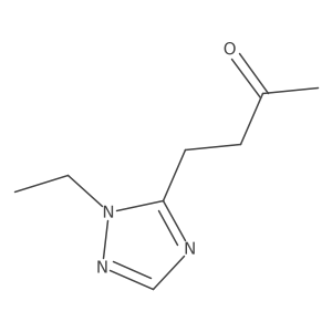 4-(1-Ethyl-1h-1,2,4-triazol-5-yl)butan-2-one Structure