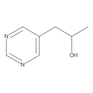 1-(Pyrimidin-5-yl)propan-2-ol结构式