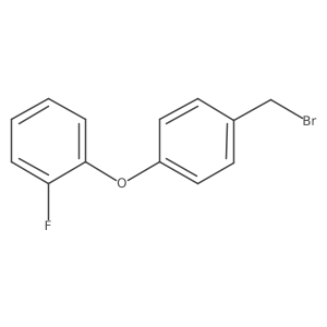 1-(4-(Bromomethyl)phenoxy)-2-fluorobenzene Structure