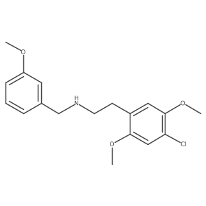 4-Chloro-2,5-dimethoxy-N-((3-methoxyphenyl)methyl)-benzeneethanamine结构式