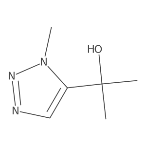 2-(1-Methyl-1h-1,2,3-triazol-5-yl)propan-2-ol结构式