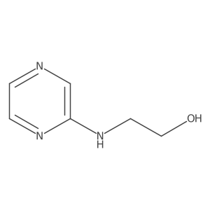 2-[(Pyrazin-2-yl)amino]ethan-1-ol Structure