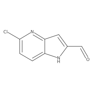 5-chloro-1H-pyrrolo[3,2-b]pyridine-2-carbaldehyde Structure